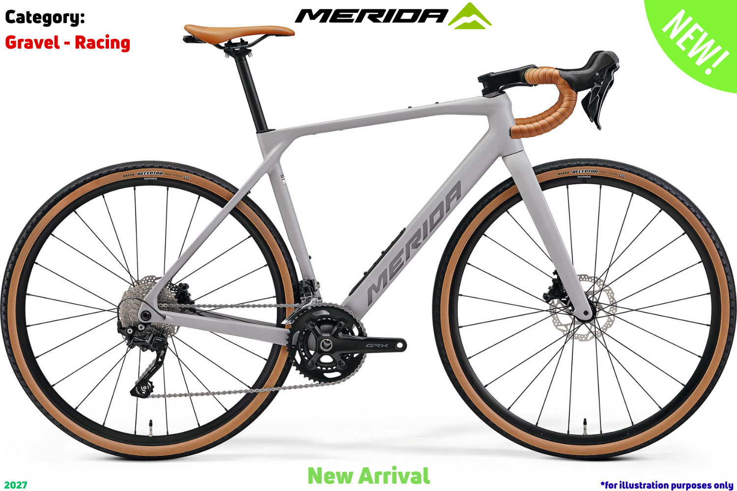 Merida Mission 4000 - Silk Grey (Gunmetal Grey) | Hup Leong
